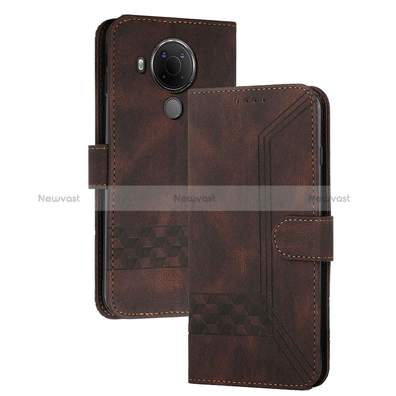 Leather Case Stands Flip Cover Holder YX2 for Nokia C300