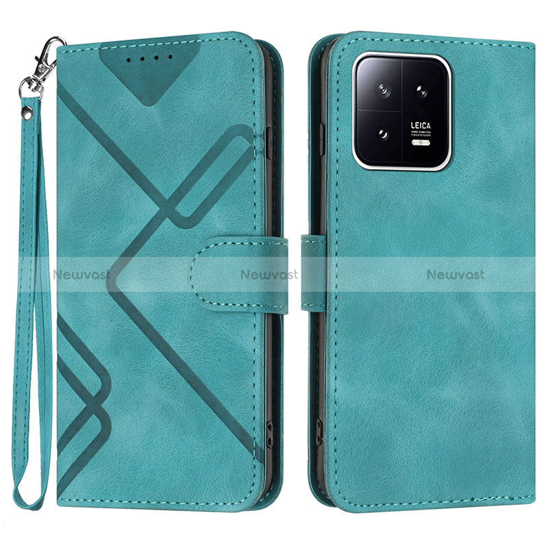 Leather Case Stands Flip Cover Holder YX2 for Xiaomi Mi 13 5G