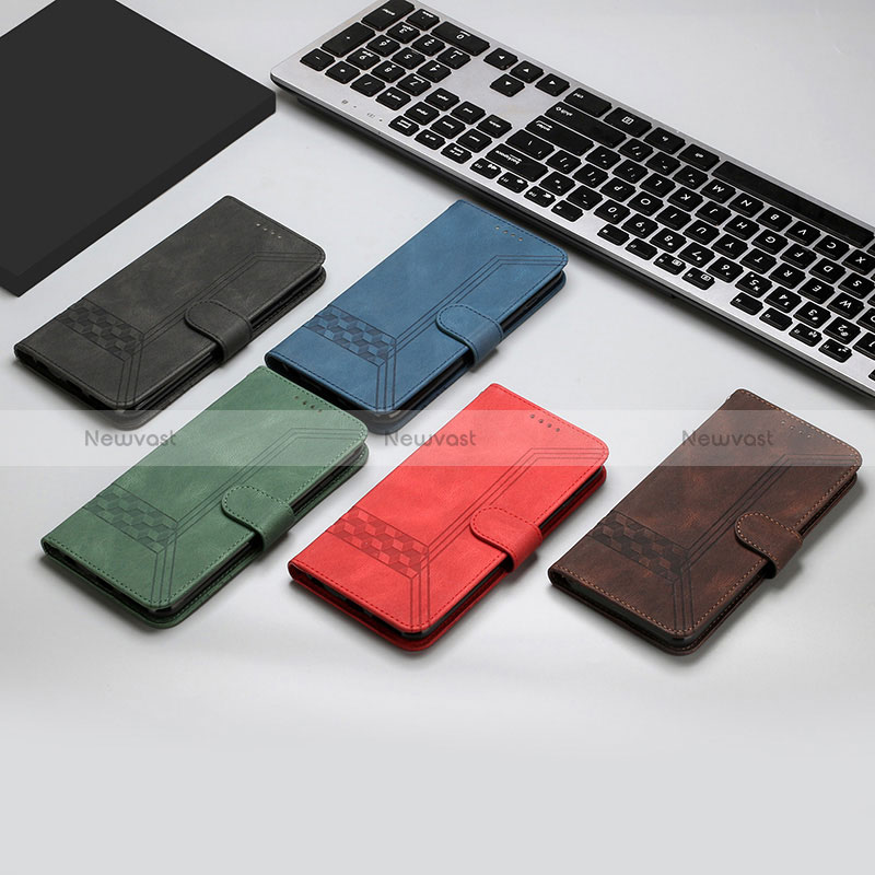 Leather Case Stands Flip Cover Holder YX4 for Motorola Moto Edge (2023) 5G