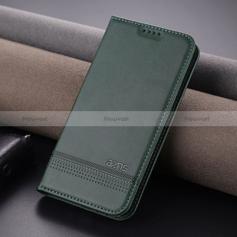 Leather Case Stands Flip Cover Holder YZ1 for Apple iPhone 14 Pro