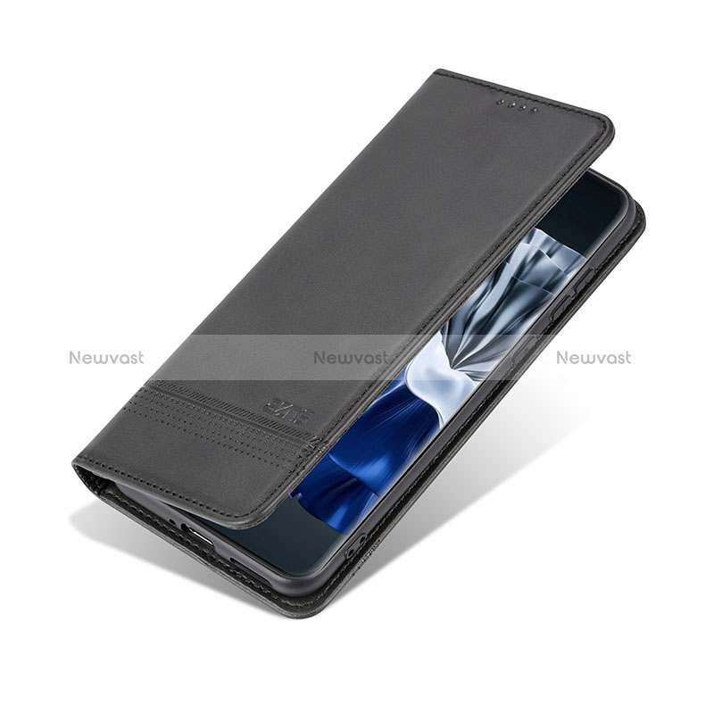 Leather Case Stands Flip Cover Holder YZ1 for Huawei P60 Pro