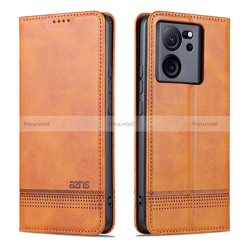 Leather Case Stands Flip Cover Holder YZ1 for Xiaomi Mi 13T Pro 5G