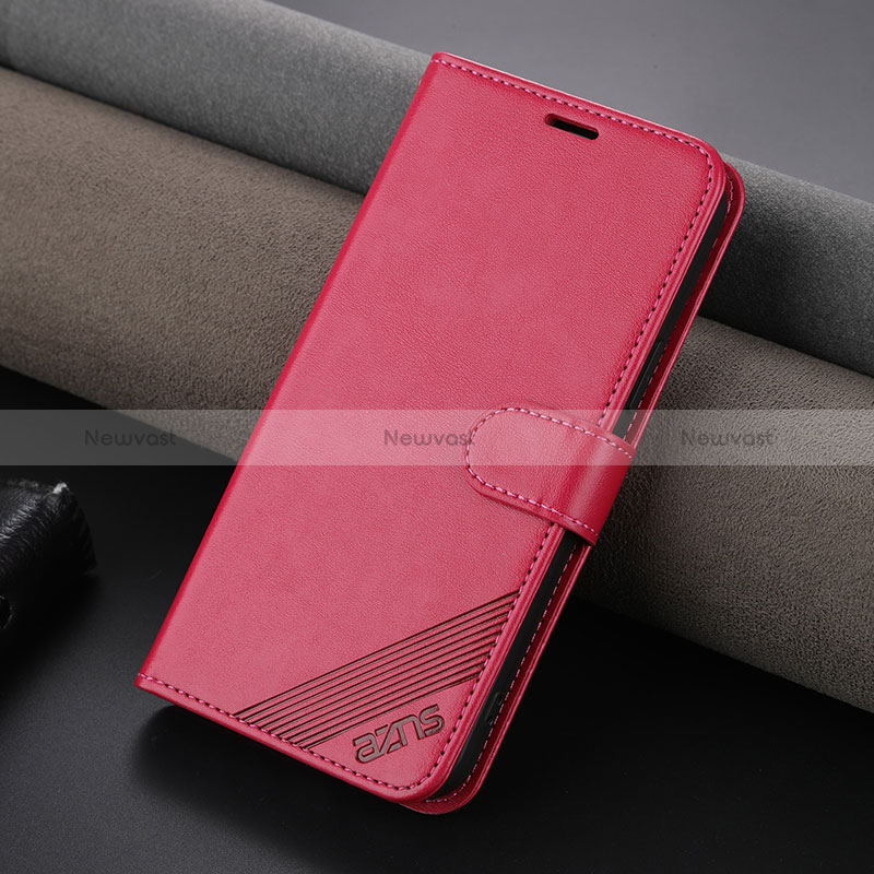 Leather Case Stands Flip Cover Holder YZ3 for Apple iPhone 14