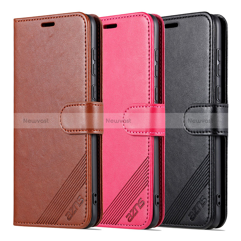 Leather Case Stands Flip Cover Holder YZ3 for Huawei P60 Art