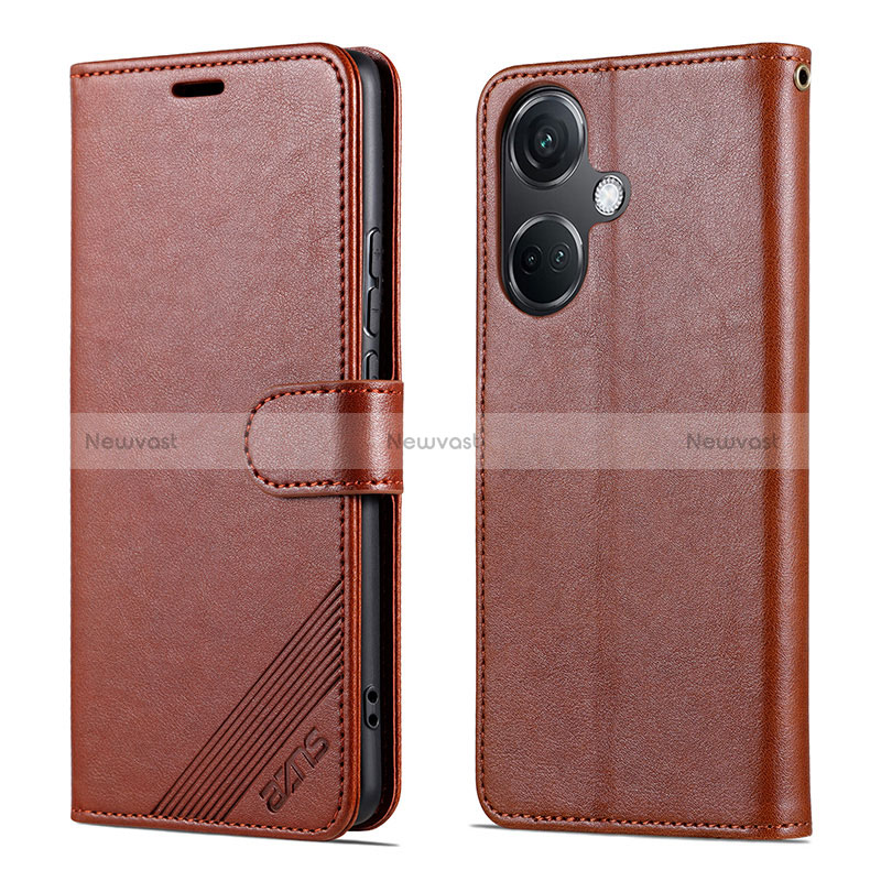 Leather Case Stands Flip Cover Holder YZ3 for OnePlus Nord CE 3 5G