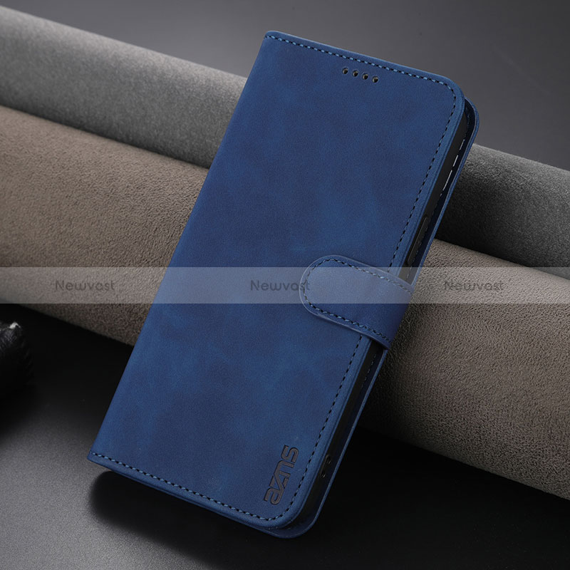 Leather Case Stands Flip Cover Holder YZ5 for Apple iPhone 14