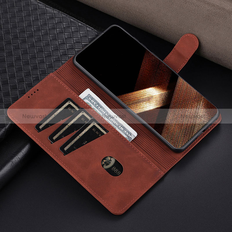 Leather Case Stands Flip Cover Holder YZ5 for Huawei P60
