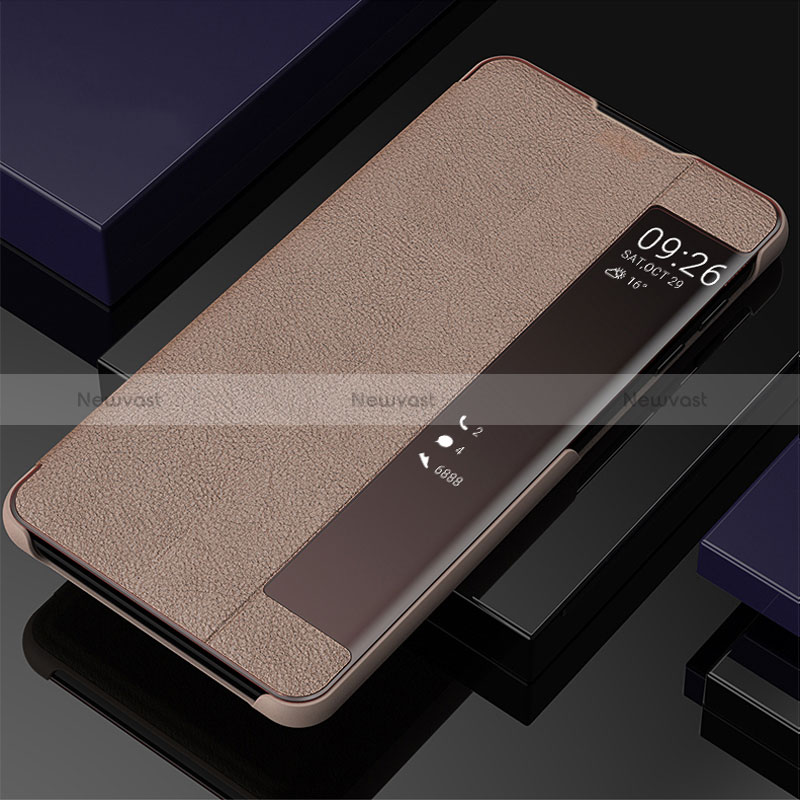 Leather Case Stands Flip Cover Holder ZL1 for Samsung Galaxy A10