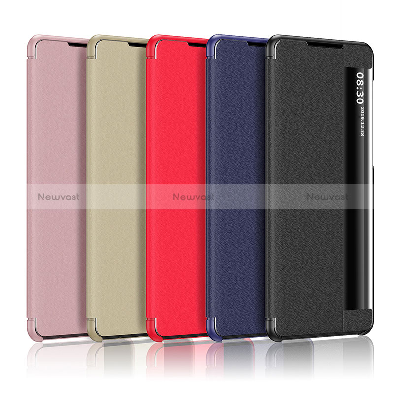Leather Case Stands Flip Cover Holder ZL2 for Samsung Galaxy A20e