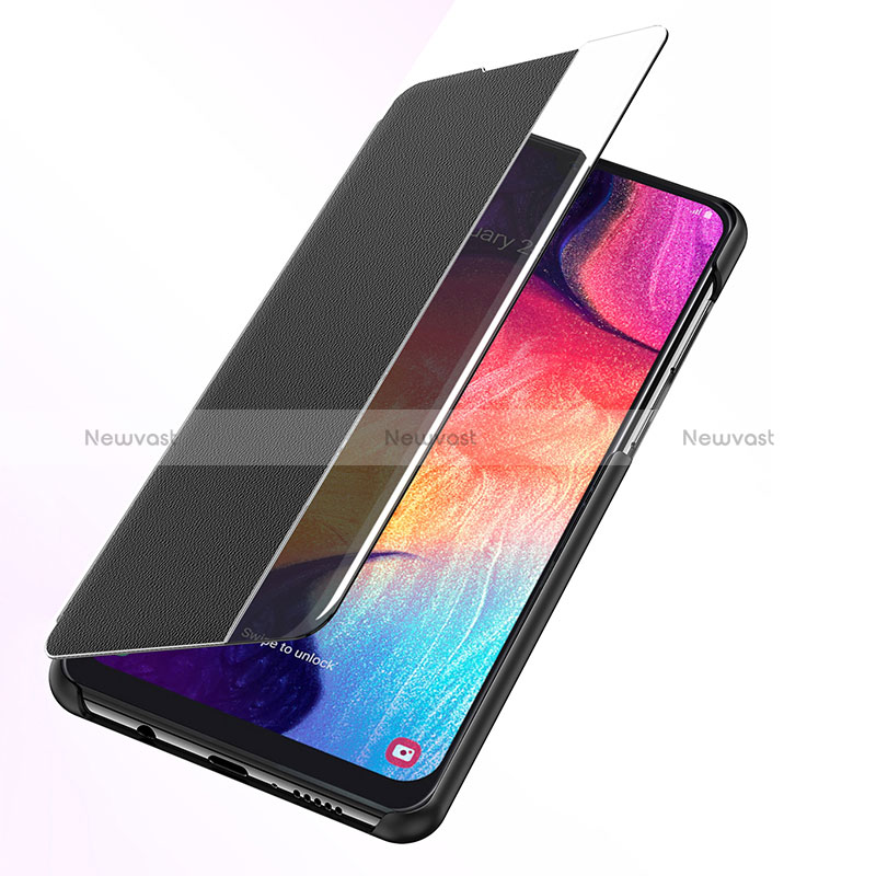 Leather Case Stands Flip Cover Holder ZL2 for Samsung Galaxy A50