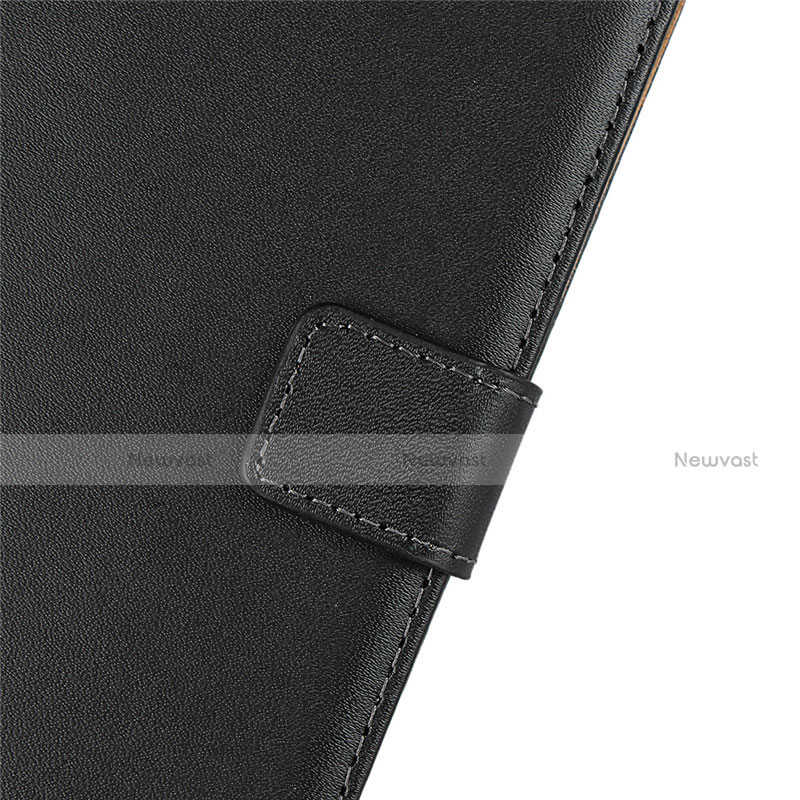 Leather Case Stands Flip Cover K01 for OnePlus 7T Black