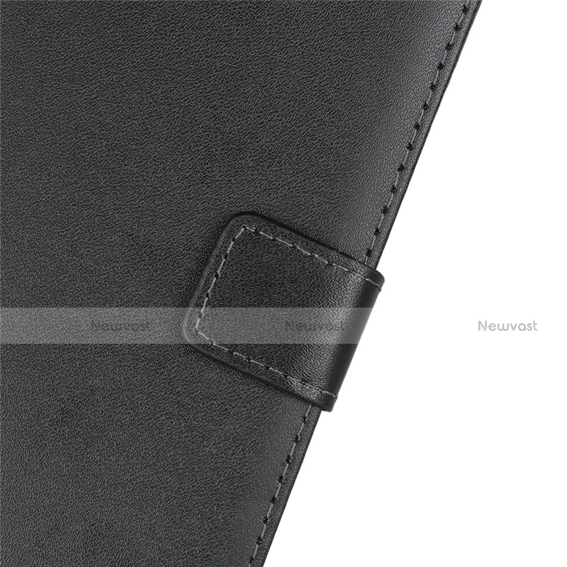 Leather Case Stands Flip Cover K01 for Xiaomi Mi Note 10 Black