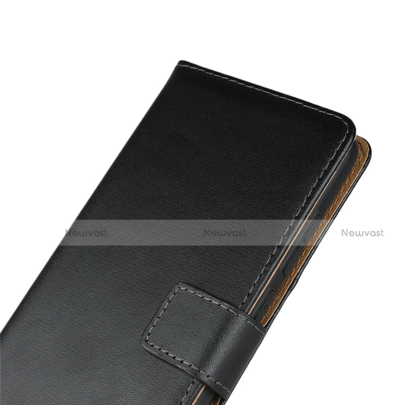 Leather Case Stands Flip Cover K01 for Xiaomi Redmi Note 8 Pro Black