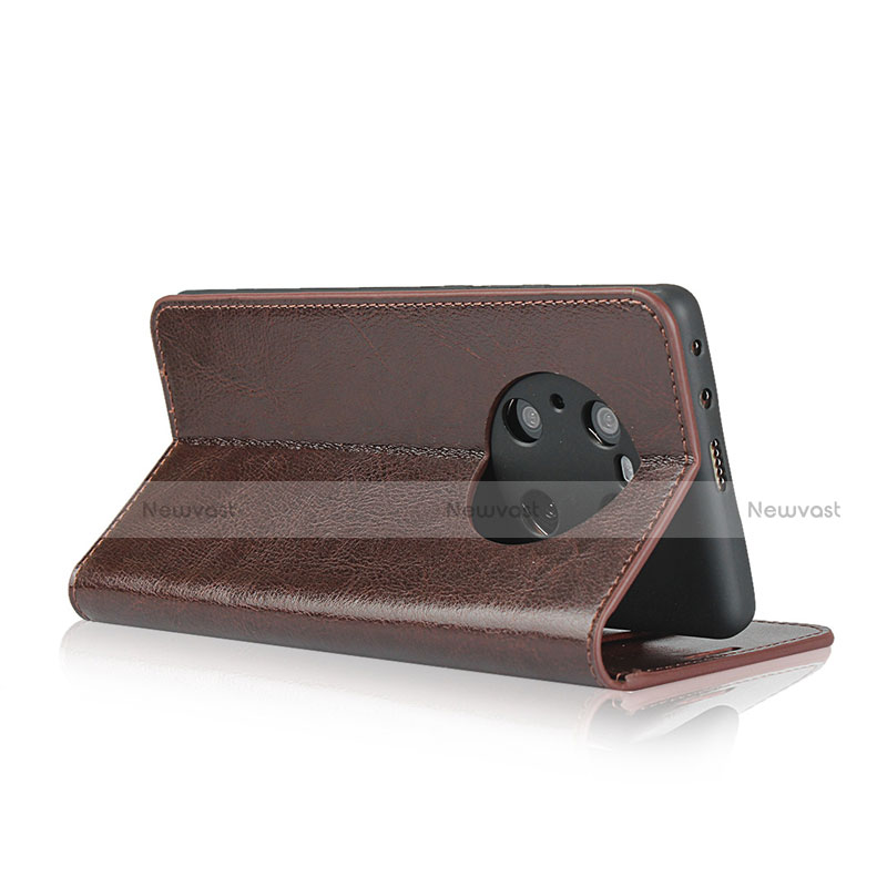 Leather Case Stands Flip Cover K02 Holder for Huawei Mate 40E Pro 4G