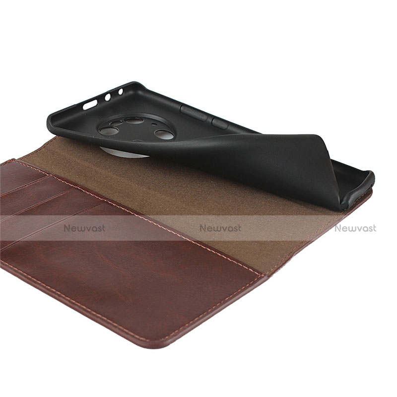 Leather Case Stands Flip Cover K02 Holder for Huawei Mate 40E Pro 4G