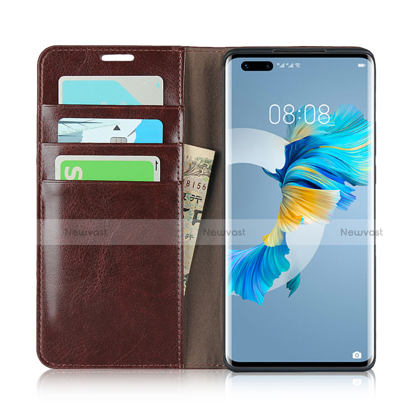 Leather Case Stands Flip Cover K02 Holder for Huawei Mate 40E Pro 5G