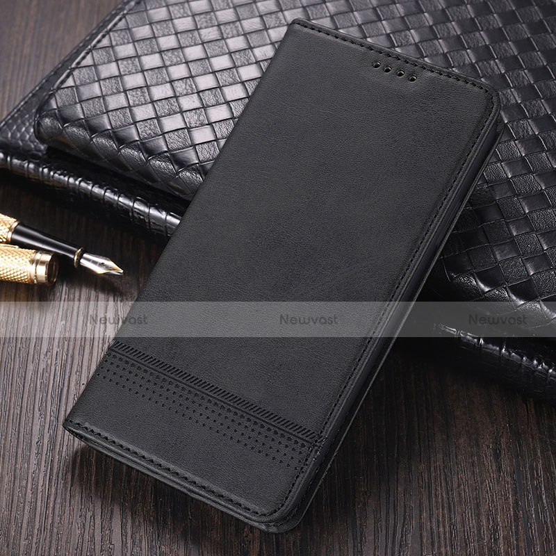 Leather Case Stands Flip Cover K03 Holder for Huawei Mate 40 Black