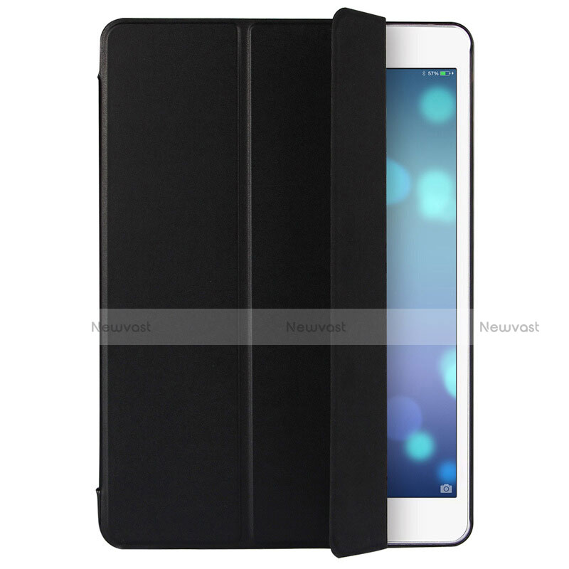 Leather Case Stands Flip Cover L01 for Apple iPad Air Black