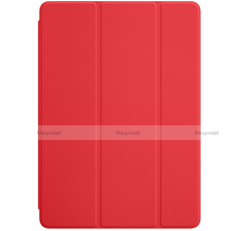 Leather Case Stands Flip Cover L01 for Apple New iPad 9.7 (2018) Red