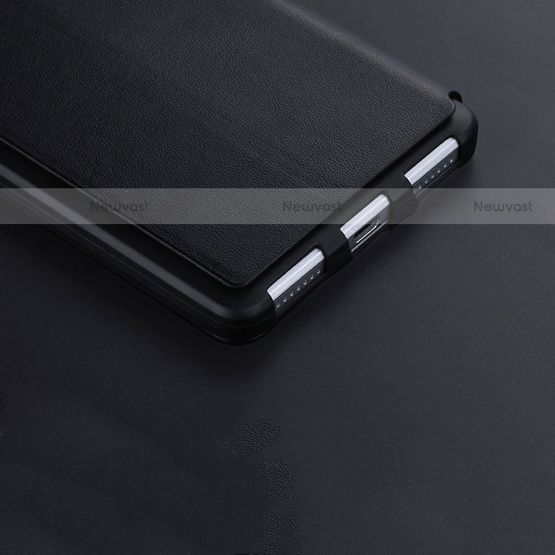 Leather Case Stands Flip Cover L01 for Huawei Honor 7 Black