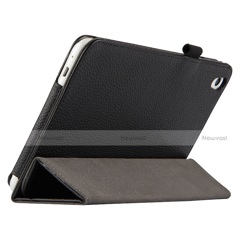 Leather Case Stands Flip Cover L01 for Huawei Honor Pad 2 Black