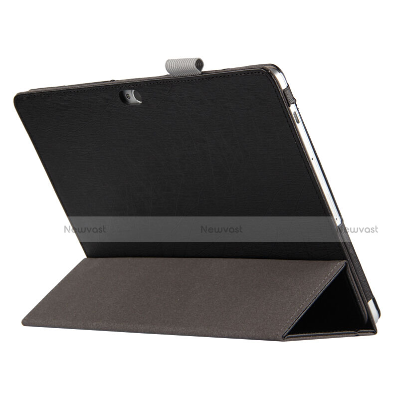 Leather Case Stands Flip Cover L01 for Huawei MediaPad M2 10.0 M2-A01 M2-A01W M2-A01L Black