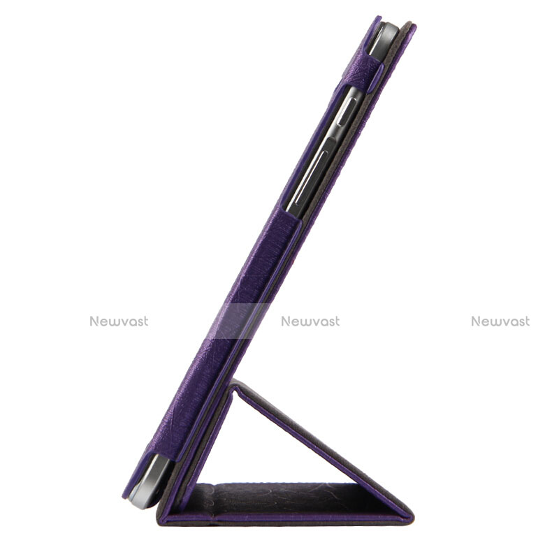 Leather Case Stands Flip Cover L01 for Huawei MediaPad M2 10.0 M2-A01 M2-A01W M2-A01L Purple