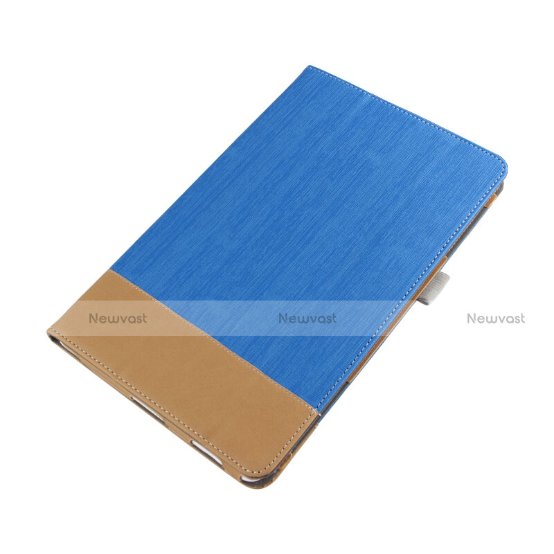 Leather Case Stands Flip Cover L01 for Huawei MediaPad M2 10.1 FDR-A03L FDR-A01W Blue