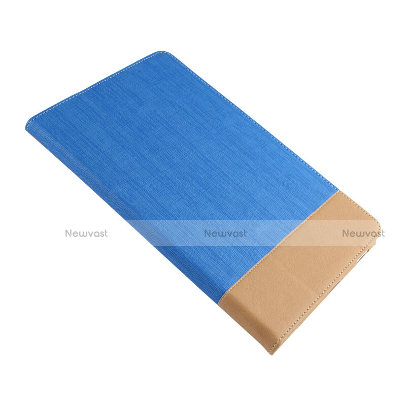 Leather Case Stands Flip Cover L01 for Huawei MediaPad M2 10.1 FDR-A03L FDR-A01W Blue