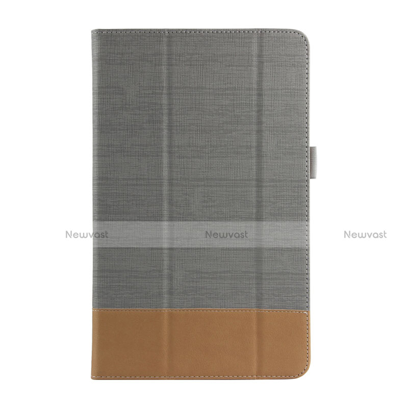 Leather Case Stands Flip Cover L01 for Huawei MediaPad M2 10.1 FDR-A03L FDR-A01W Gray