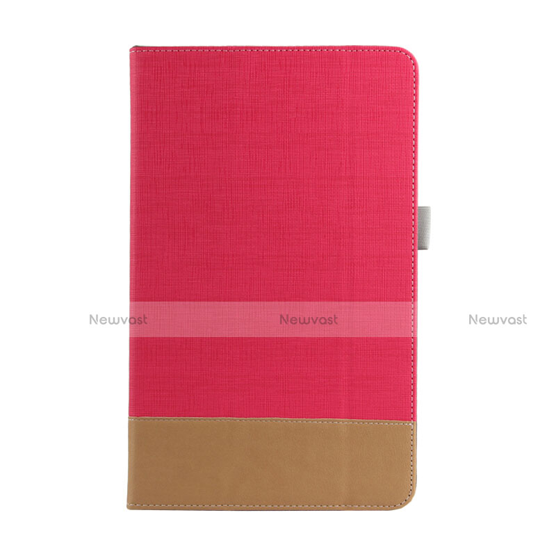 Leather Case Stands Flip Cover L01 for Huawei MediaPad M2 10.1 FDR-A03L FDR-A01W Red