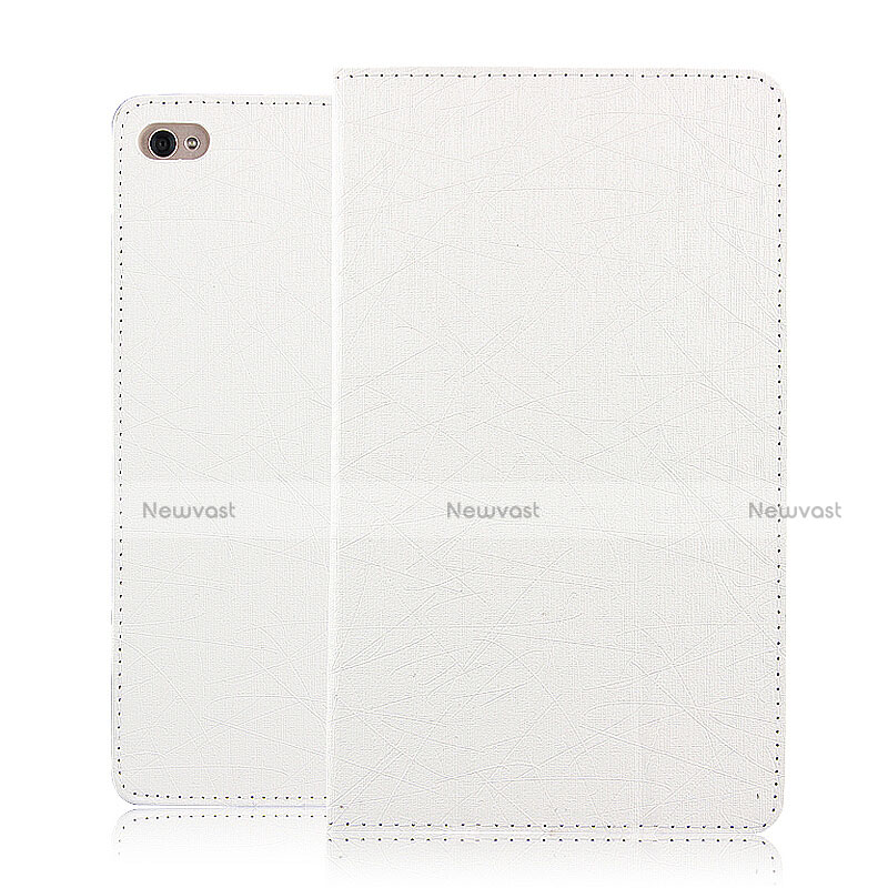 Leather Case Stands Flip Cover L01 for Huawei Mediapad M2 8 M2-801w M2-803L M2-802L White