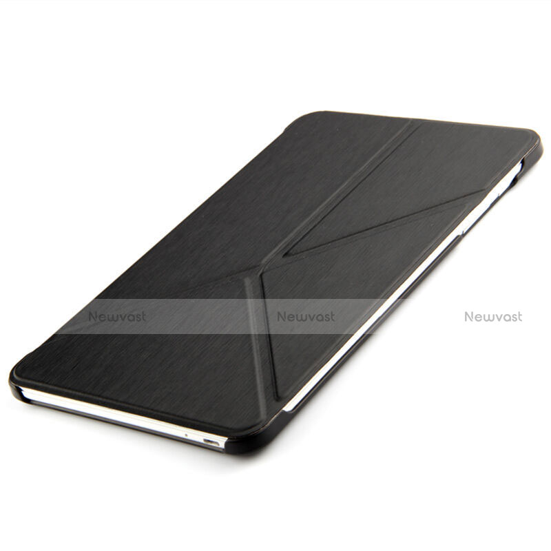 Leather Case Stands Flip Cover L01 for Huawei MediaPad M3 Black