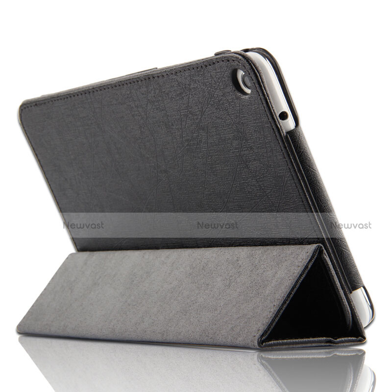 Leather Case Stands Flip Cover L01 for Huawei Mediapad T1 7.0 T1-701 T1-701U Black