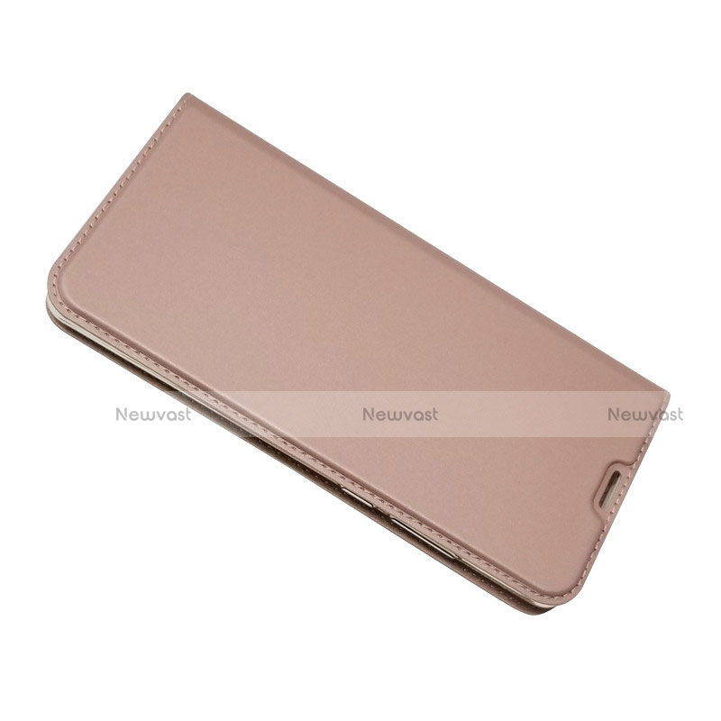 Leather Case Stands Flip Cover L01 for Huawei P30 Pro New Edition Rose Gold