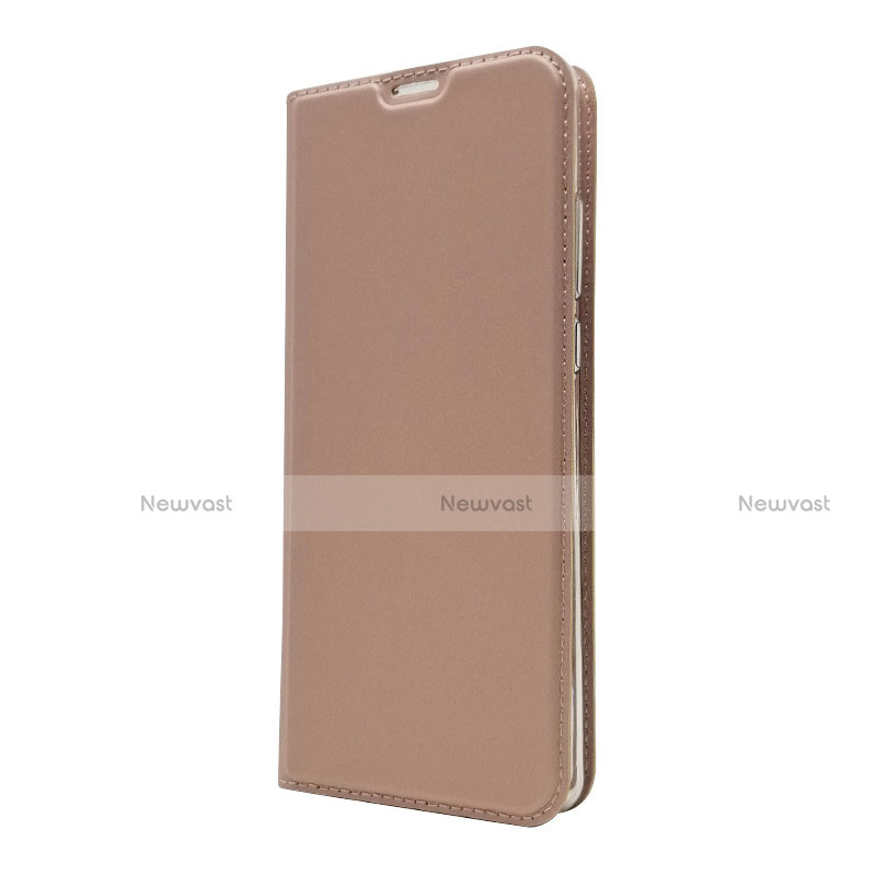 Leather Case Stands Flip Cover L01 for Huawei P30 Pro Rose Gold
