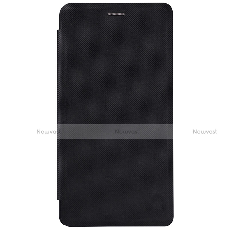 Leather Case Stands Flip Cover L01 for Xiaomi Mi Note Black