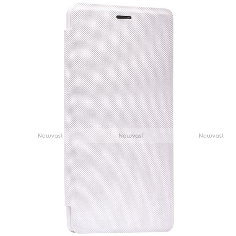 Leather Case Stands Flip Cover L01 for Xiaomi Mi Note White