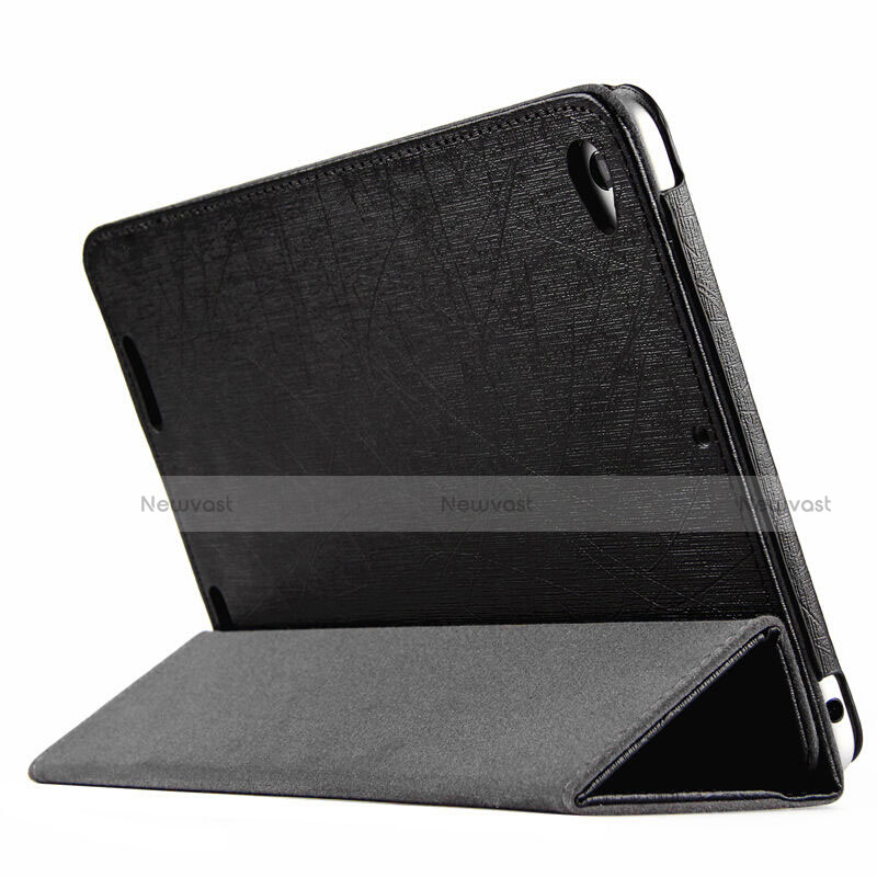 Leather Case Stands Flip Cover L01 for Xiaomi Mi Pad 3 Black
