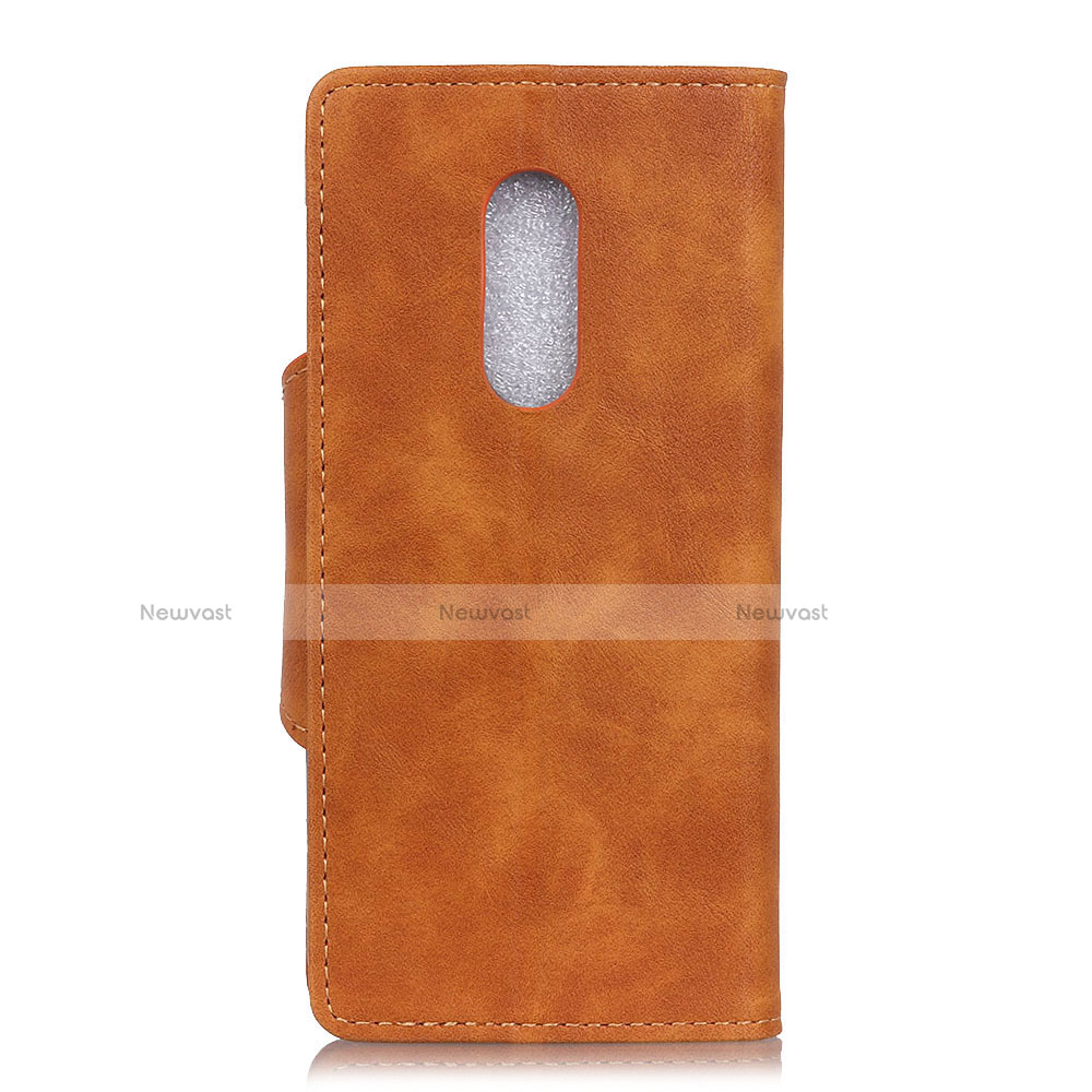 Leather Case Stands Flip Cover L01 Holder for Alcatel 3