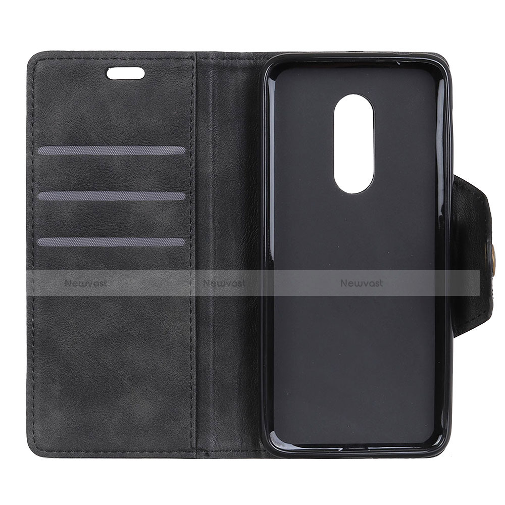 Leather Case Stands Flip Cover L01 Holder for Alcatel 3