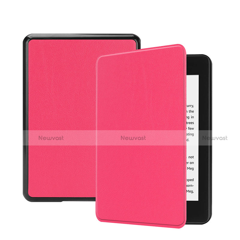 Leather Case Stands Flip Cover L01 Holder for Amazon Kindle Paperwhite 6 inch
