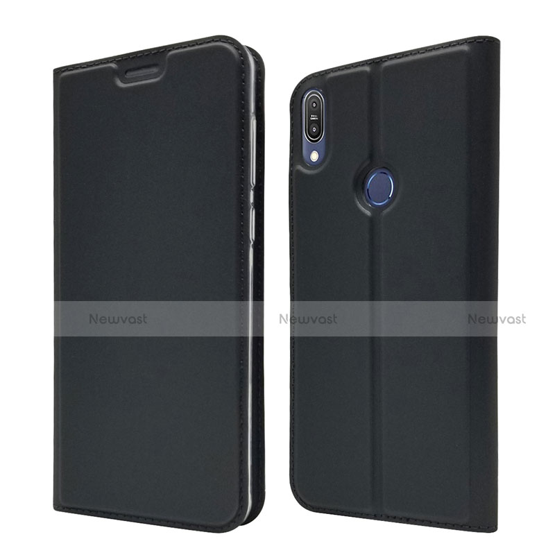 Leather Case Stands Flip Cover L01 Holder for Asus Zenfone Max Pro M1 ZB601KL Black