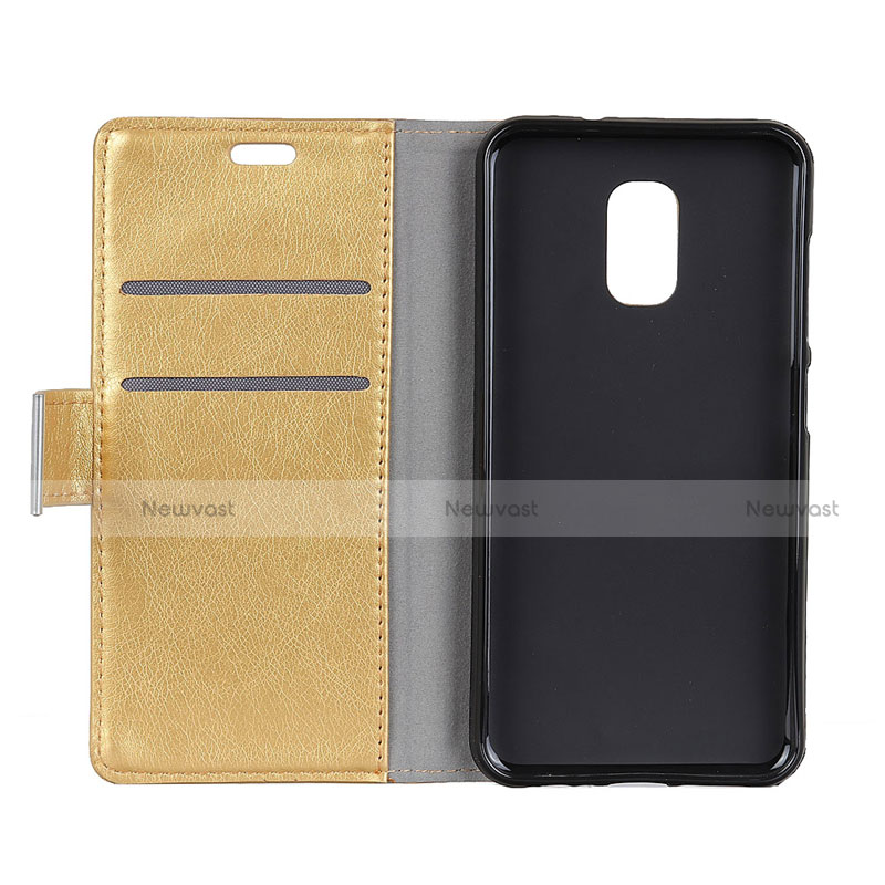 Leather Case Stands Flip Cover L01 Holder for Asus ZenFone V Live