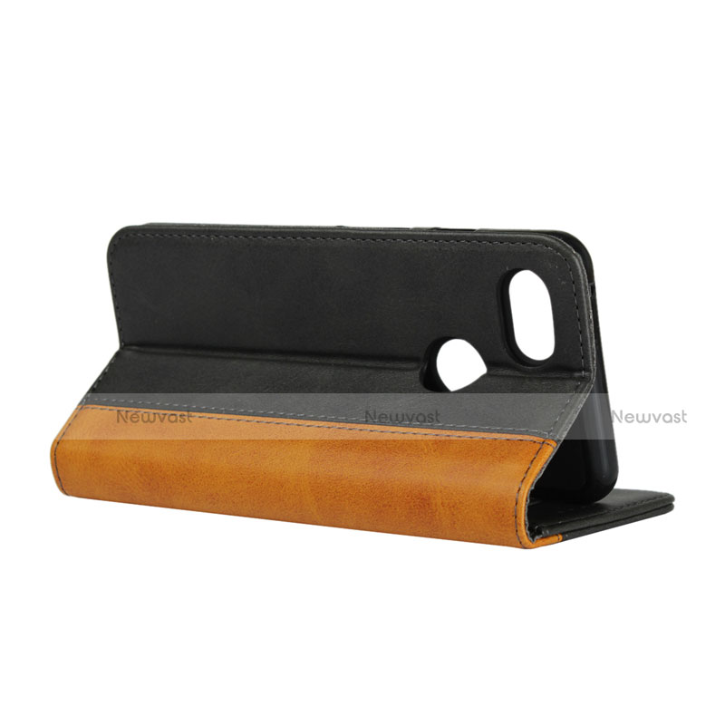 Leather Case Stands Flip Cover L01 Holder for Google Pixel 3 XL