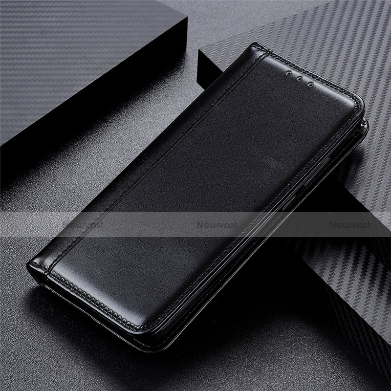 Leather Case Stands Flip Cover L01 Holder for Huawei Honor 30 Black