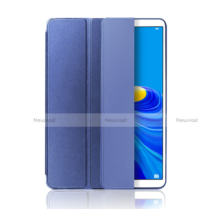 Leather Case Stands Flip Cover L01 Holder for Huawei MatePad 10.8 Blue
