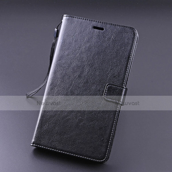 Leather Case Stands Flip Cover L01 Holder for Huawei MediaPad X2 Black