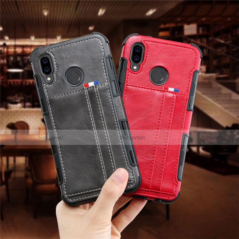 Leather Case Stands Flip Cover L01 Holder for Huawei Nova 3e