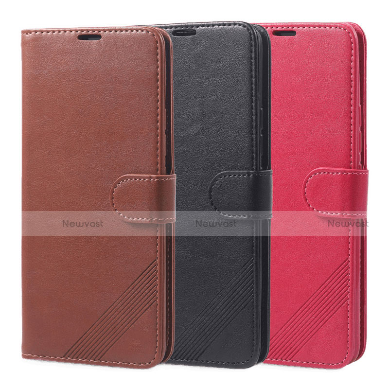 Leather Case Stands Flip Cover L01 Holder for Huawei Nova 6 SE